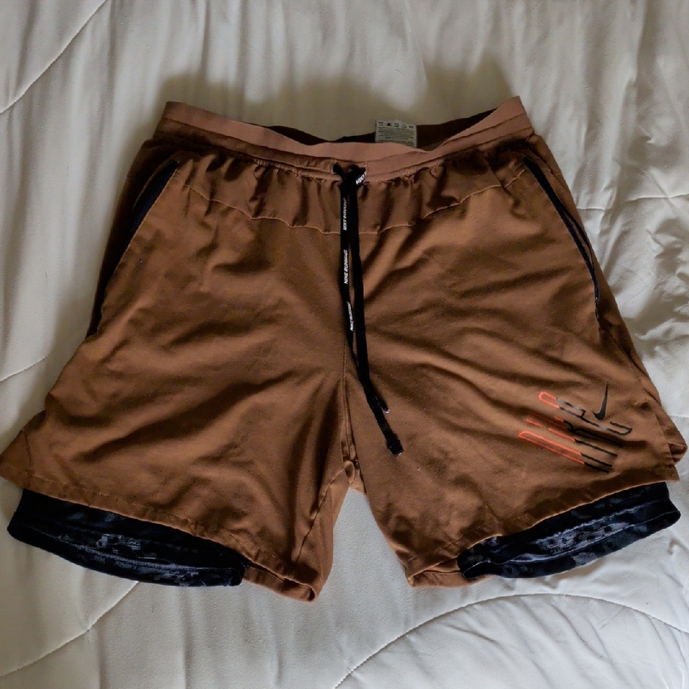 Nike Brown Running Shorts